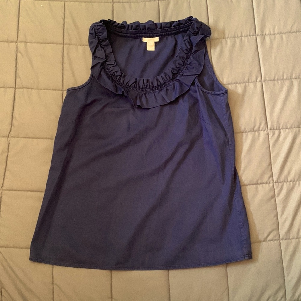 J.crew tank Navy blue